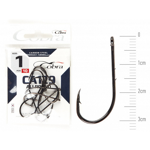 Крючки Cobra Allround BAITHOLDER сер. CA129 разм. 001 10шт.