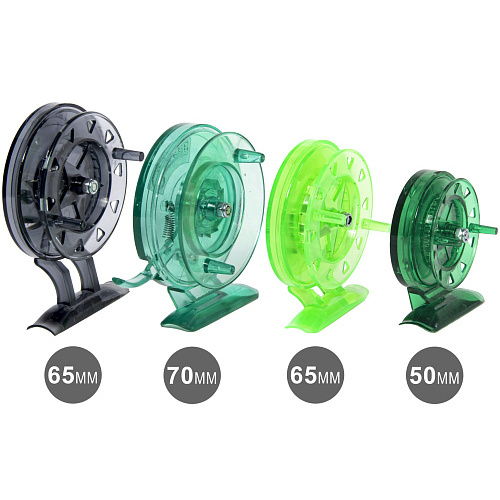 Катушки проводоч. СТАЛКЕР 65мм удлин. 1шт/65мм 1шт/50мм 1шт/70мм с курком 1шт. Набор 4шт