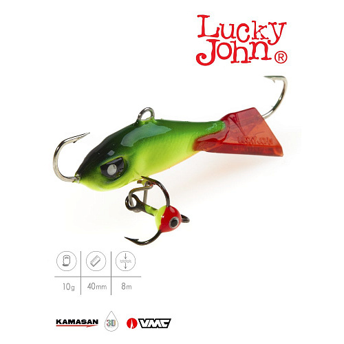 Балансир Lucky John BALTIC 4 с тр. 40мм/26RT блистер