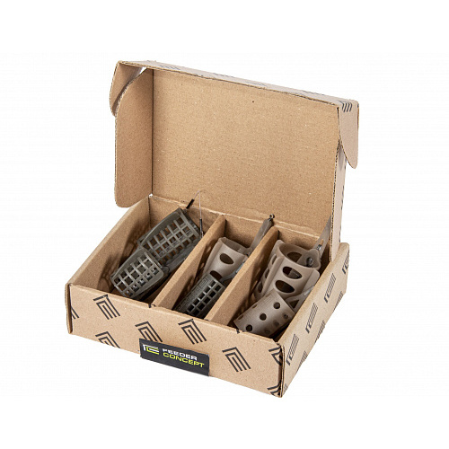 Набор пластиковых фидерных кормушек FC M6 ОЗЕРО 6шт. (коробочная версия)