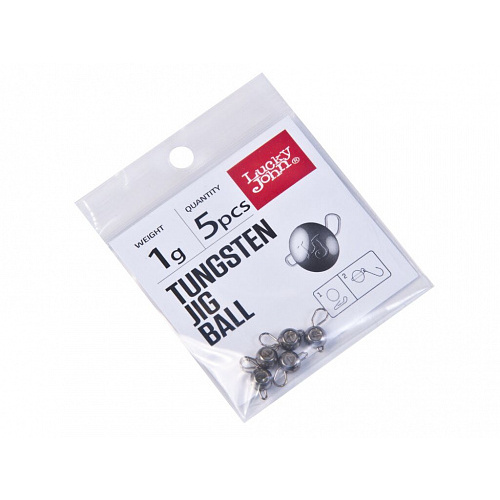 Груз-головки LJ Pro Series TUNGSTEN JIG BALL вольф. разбор. 001г 5шт.