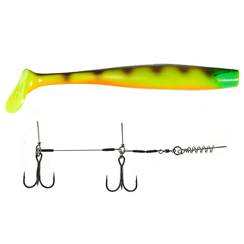 Виброхвост LJ 3D BBS Series KUBIRA SWIM SHAD 9.0in (22,86)/PG30 1шт.+Stinger L