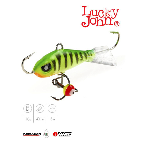 Балансир Lucky John BALTIC 4 с тр. 40мм/24 блистер