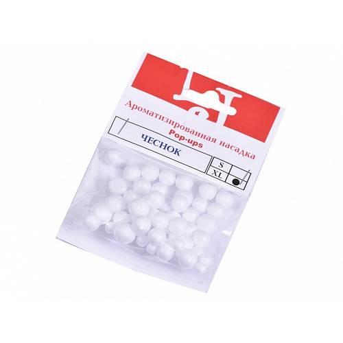 Насадки искусственные XL ЧЕСНОК белый цвет