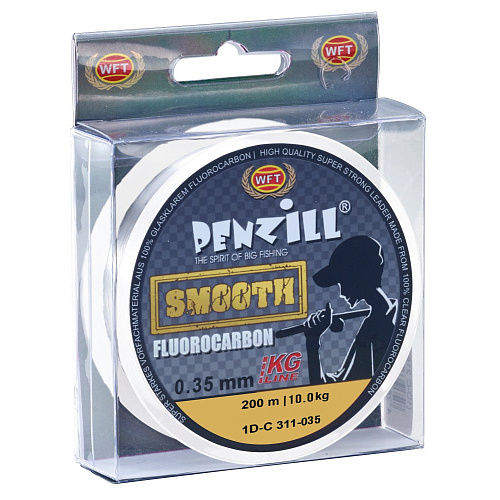 Леска моно. WFT Penzill FLUOROCARBON Smooth 200/035
