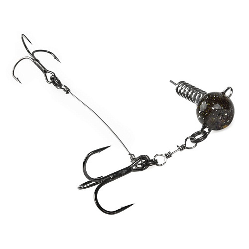 Оснастка стал. Lucky John DEEP PIKE STINGER RIG L с FLEXHEAD 15г