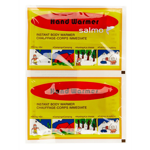 Обогреватели рук порошк. Salmo 9.5х5см/6ч 2шт.