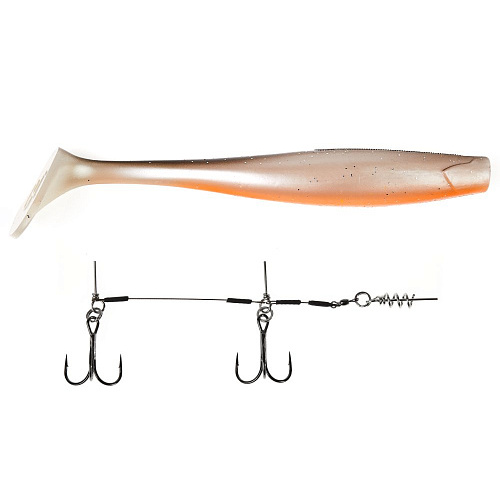 Виброхвост LJ 3D BBS Series KUBIRA SWIM SHAD 9.0in (22,86)/PG18 1шт.+Stinger L