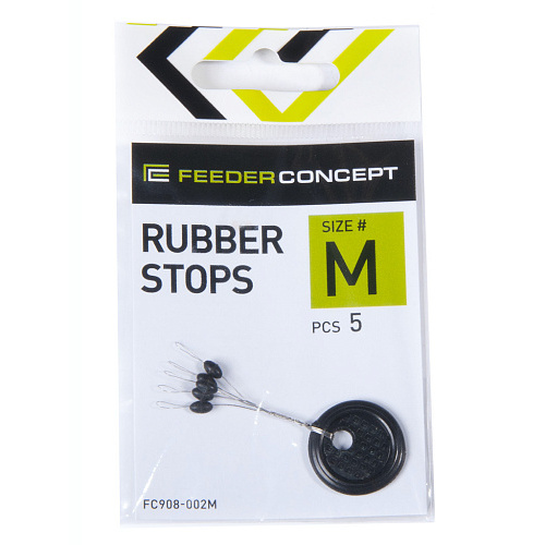 Стопоры резин. Feeder Concept RUBBER STOPS р.006XXXL 5шт.