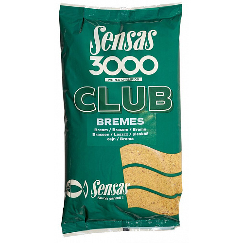 Прикормка Sensas 3000 Club BREMES 1кг