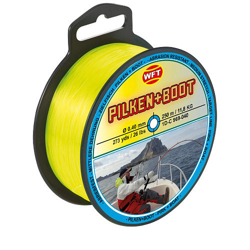 Леска моно. WFT Zielfisch BOOT (КРУПНЫЙ ХИЩНИК) 250/040