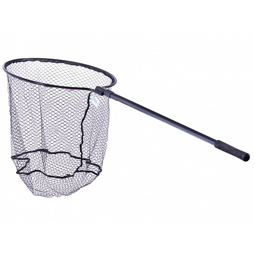 Подсачек разборный Lucky John телескопический 220х60х60см прорезиненный