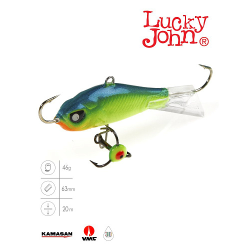Балансир Lucky John BALTIC 6 с тр. 60мм/29 блистер