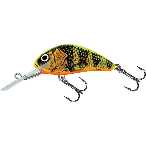 Воблер плавающий Salmo HORNET F 04/GFP