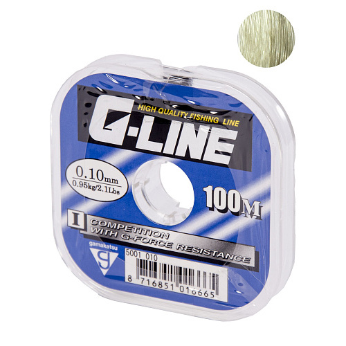 Леска моно. Gamakatsu G-Line COMPETITION 100/010