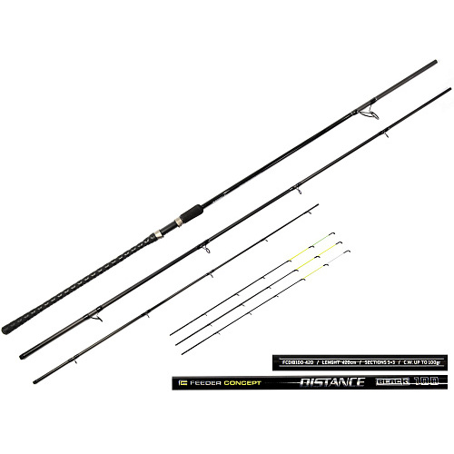 Удилище фидер. Feeder Concept Distance BLACK 100 4.20