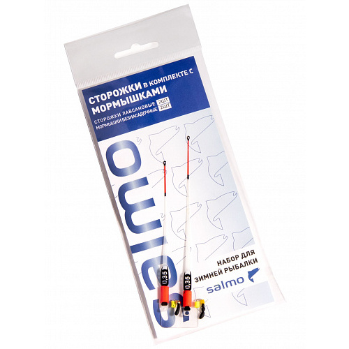 Сторожки лавсан. с мормышками Salmo PERCH набор