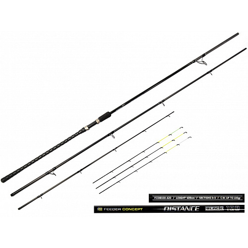 Удилище фидерное Feeder Concept Distance BLACK 100 4.20