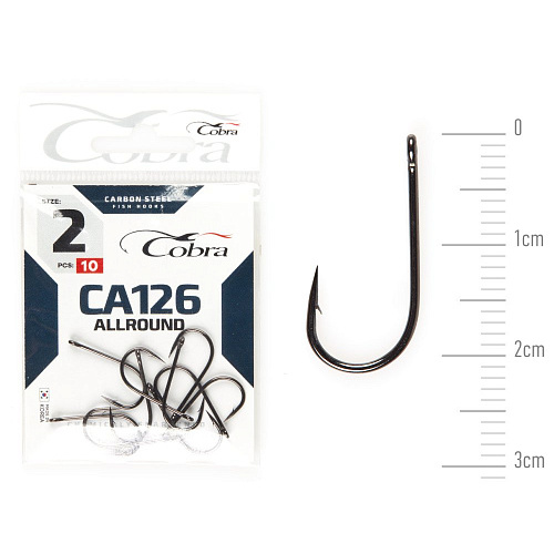 Крючки Cobra Allround VIKING сер. CA126 разм. 002 10шт.