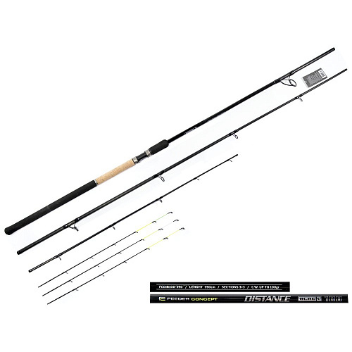 Удилище фидер. Feeder Concept Distance BLACK 100 3.90