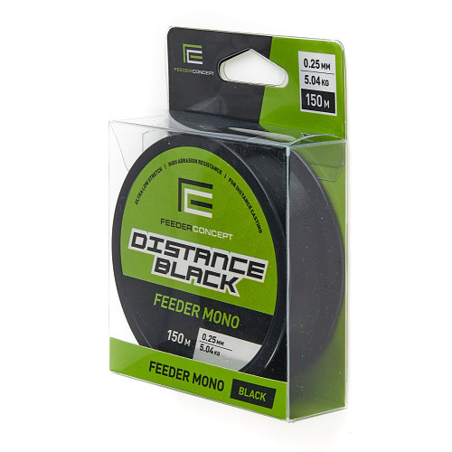 Леска моно. Feeder Concept Distance Black 150/025