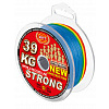 Леска плетёная WFT KG STRONG EXACT ELECTRA 700 Multicolor 360/025
