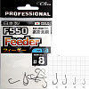 Крючки Cobra Pro FEEDER сер.F550 разм.010 10шт.